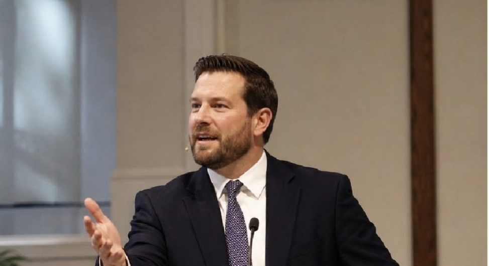 Preacher speaking